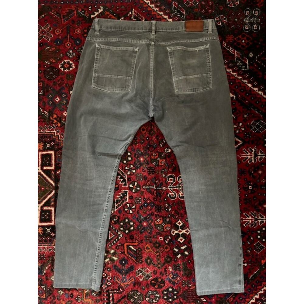 Billy Reid MSL-ALA Mens Slim Cut 5 Pocket Style USA Gray Pants Size 36